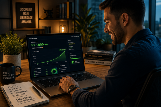 Quanto Rende Investir R$ 1.000 por Mês? (Acelerando a Liberdade Financeira)